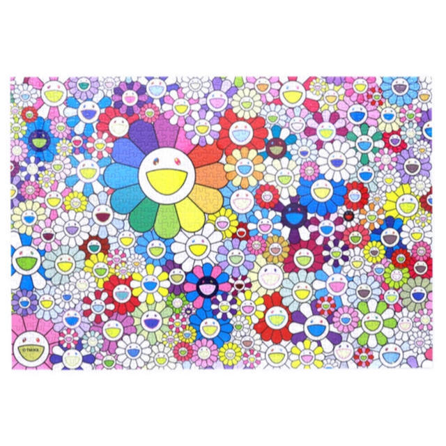 破格‼️ 村上隆 Kaikai&Kiki FLOWERS ジグソーパズル 4個MurakamiTakashi