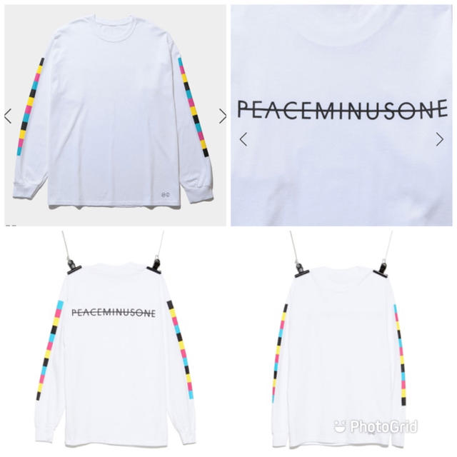 PEACEMINUSONE - ◯PMO X THE CONVENI LONG SLEEVE T-SHIRTSの通販 by PEACEMINUSONE - ◯PMO X THE CONVENI LONG SLEEVE T-SHIRTSの通販 by