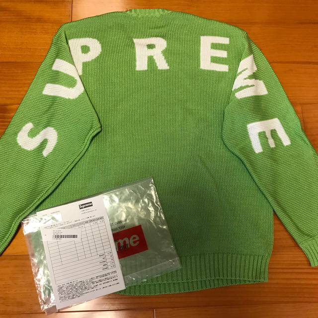 XLサイズ supreme Back Logo Sweater