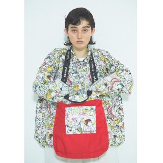 ツモリチサト(TSUMORI CHISATO)のツモリチサト ニコアンド コラボワイヤー入りビッグシャツ ハッピーフェイス(シャツ/ブラウス(長袖/七分))