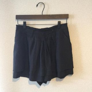 プロポーションボディドレッシング(PROPORTION BODY DRESSING)のプロポ☆黒キュロットフレアショートパンツ(キュロット)