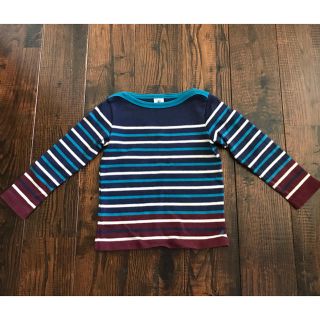 プチバトー(PETIT BATEAU)のプチバトー　ボーダーカットソー　4ans(Tシャツ/カットソー)