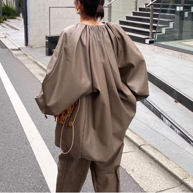 クラネ CLANE エッグ フェイク レザー ジャケット EGG FAKE LEATHER