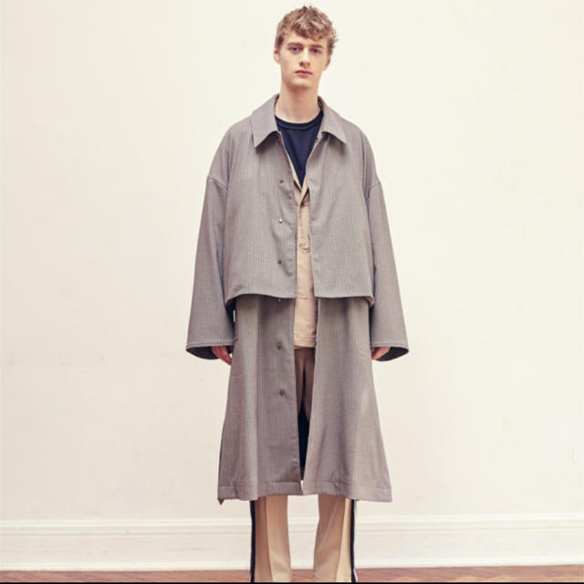 YOKE  20aw OVERSIZED BAL COLLAR COAT