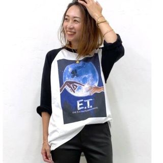 ドゥーズィエムクラス(DEUXIEME CLASSE)の【SOUTH FOR F/サウス フォー エフ】ETラグランスリーブTシャツ(Tシャツ/カットソー(七分/長袖))