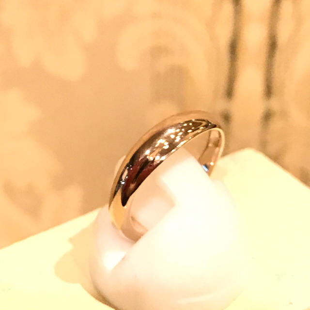 Vendome Aoyama(ヴァンドームアオヤマ)の即購入OK❗️K18ローズゴールド✨ボリュームリング　サイズ7 レディースのアクセサリー(リング(指輪))の商品写真