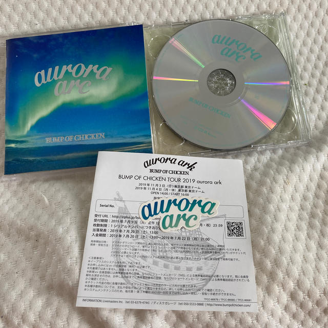 BUMP OF CHICKEN TOUR 2019 aurora Blu-ray