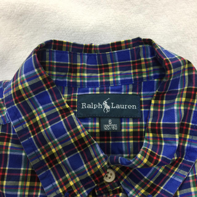 POLO RALPH LAUREN(ポロラルフローレン)のラルフローレン キッズ シャツ キッズ/ベビー/マタニティのキッズ服男の子用(90cm~)(ブラウス)の商品写真