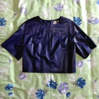 エムエスジイエム Tシャツ(レディース/半袖)(パープル/紫色系)の通販