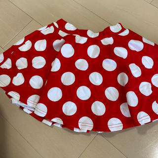 ディズニー(Disney)のミニーちゃん　スカートパンツ(スカート)