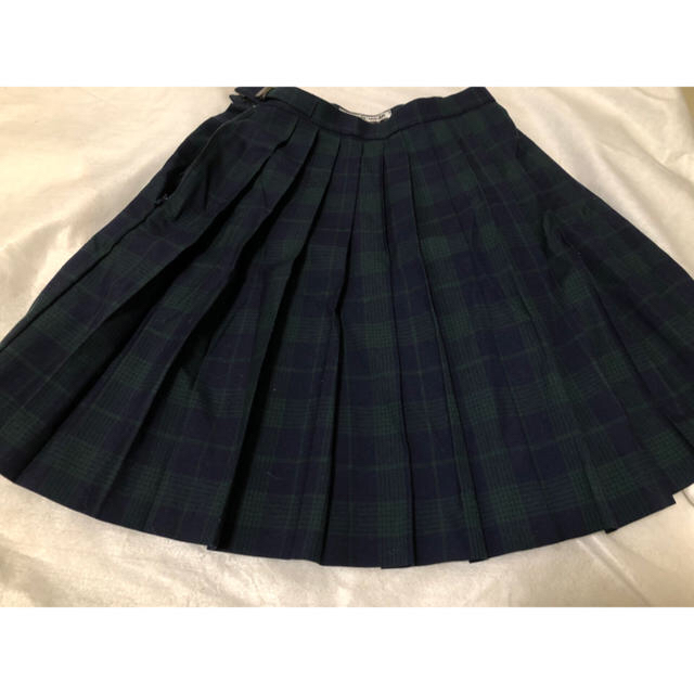 中学　高校　制服　スクール　スカート　チェック　プリーツスカート レディースのスカート(ミニスカート)の商品写真
