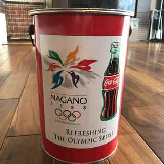 コカコーラ(コカ・コーラ)のコカコーラ缶　収納　1998年長野オリンピック(記念品/関連グッズ)