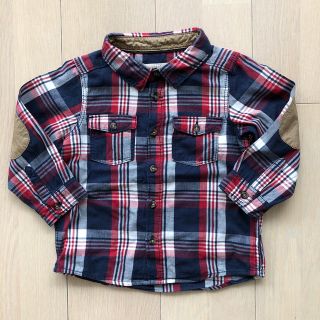 エイチアンドエム(H&M)のＨ&Ｍ　長袖シャツ　男の子サイズ86cm(シャツ/カットソー)