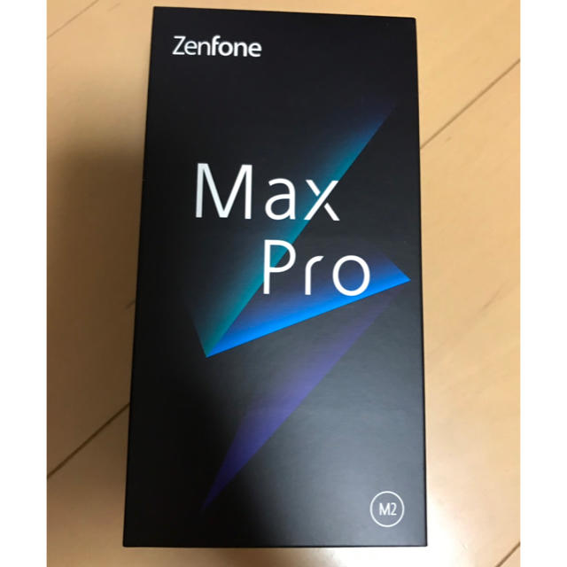 新品 未開封 ASUS ZenFone Max Pro M2 ミッドナイトブルー ...