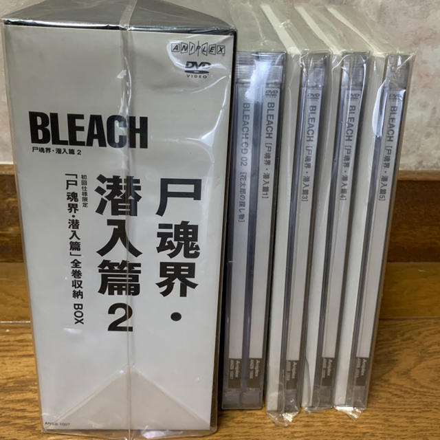 集英社(シュウエイシャ)のBLEACH DVDセット 初回限定盤 送料込み エンタメ/ホビーのDVD/ブルーレイ(アニメ)の商品写真