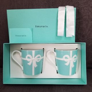 ティファニー(Tiffany & Co.)のTiffany リボン マグカップ(グラス/カップ)