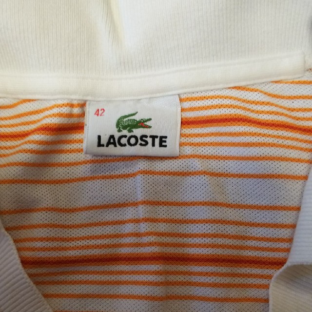 LACOSTE(ラコステ)のLACOSTE レディースノースリーブ 42 レディースのトップス(ポロシャツ)の商品写真