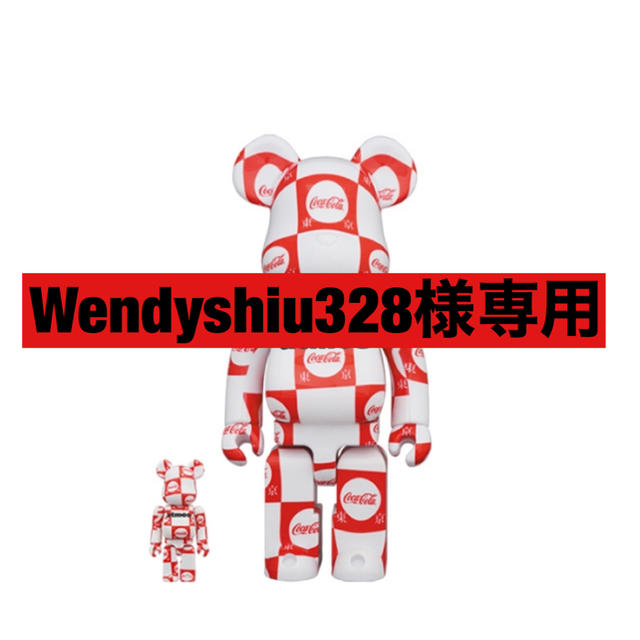 MEDICOM TOY(メディコムトイ)のBE@RBRICK atmos×Coca-Cola 東京 100% & 400% エンタメ/ホビーのおもちゃ/ぬいぐるみ(キャラクターグッズ)の商品写真