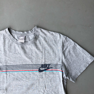ナイキ(NIKE)のナイキTシャツ ランナーTシャツ Vintage 90s 00s グレー(Tシャツ/カットソー(半袖/袖なし))