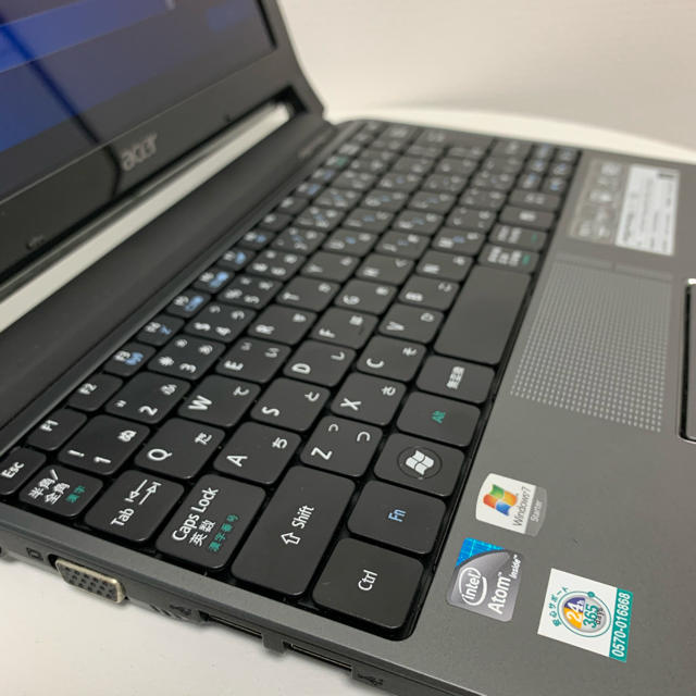 Acer(エイサー)のacerノートパソコン  ASPIRE ONE 533 スマホ/家電/カメラのPC/タブレット(ノートPC)の商品写真