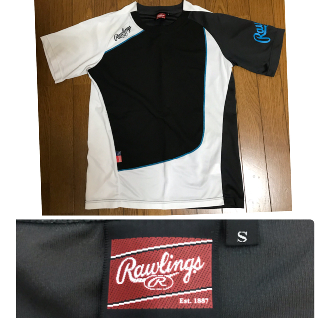 Rawlings(ローリングス)のローリングス　半袖トレーニングジャケットＳ　パンツＳ.M  ＴシャツＳ　セット スポーツ/アウトドアの野球(ウェア)の商品写真