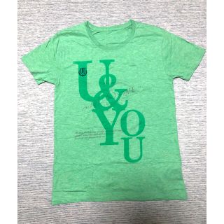 【値下げ】 UVERworld グッズ Tシャツ グリーン Sサイズ(ミュージシャン)