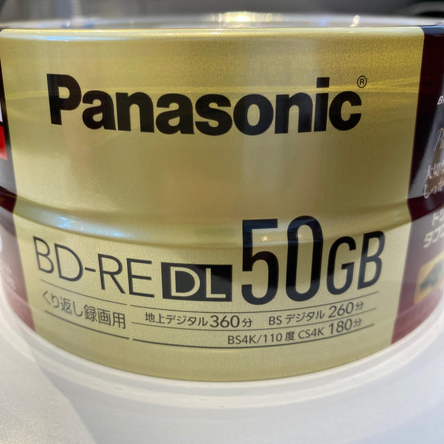 Panasonic LM-BES50P30 繰り返し録画用　4k 1