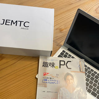 美品！JEMTEC ジェムテック ノートパソコン PC ブラック
