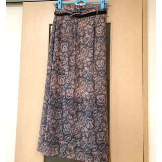 シマムラ(しまむら)の【専用】のり様　　ペイズリー柄　スカート(ロングスカート)