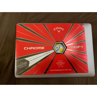 キャロウェイ(Callaway)のCallaway ゴルフボール chrome soft(その他)