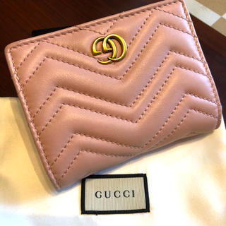 グッチ(Gucci)のGUCCIGG グッチ　マーモント　二つ折り財布　(折り財布)