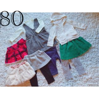 ベビーギャップ(babyGAP)のベビー　80 女の子　服　まとめ売り　キッズ　セット(その他)