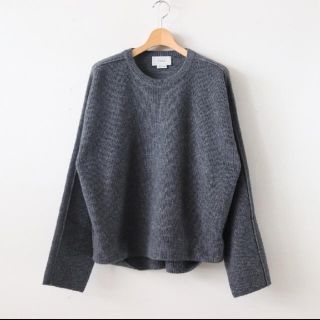 コモリ(COMOLI)のyoke 7G ALPACAWoolCardiganRibStitch Knit(ニット/セーター)