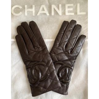 シャネル(CHANEL)のシャネル❤ラムスキンレザー グローブ 手袋(手袋)