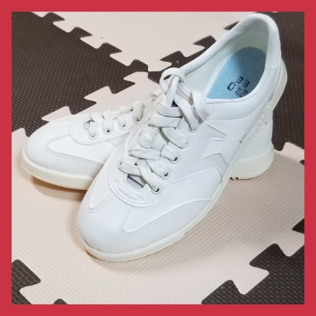 MOONSTAR (ムーンスター)のムーンスター　ジャガー　ホワイト　シグマ　24㎝ レディースの靴/シューズ(スニーカー)の商品写真