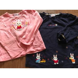 ミキハウス(mikihouse)のミキハウス 長袖2枚セット(Tシャツ/カットソー)