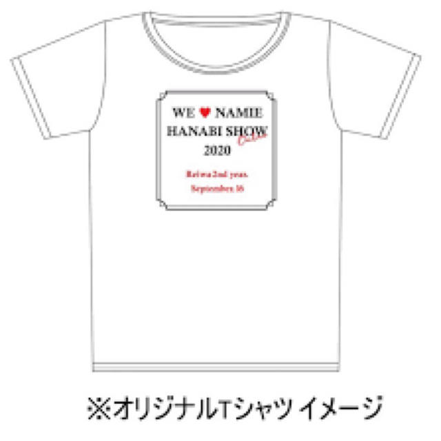 安室奈美恵 HANABI SHOW 2020 Tシャツの通販 by emi na｜ラクマ