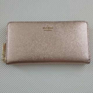 ケイトスペードニューヨーク(kate spade new york)のミニー様 ケイトスペード 長財布 ローズゴールド(財布)