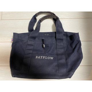 ベイフロー(BAYFLOW)のBAYFLOW ロゴ　トートバッグ　ブラック(トートバッグ)