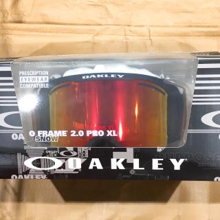 オークリー(Oakley)の新品 オークリー OAKLEY スノーゴーグル O-FRAME PRO オレンジ(ウエア/装備)