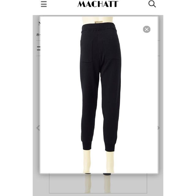 レディース DEUXIEME マチャット パンツ ブラックの通販 by JS