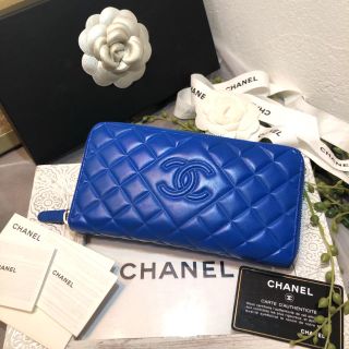 シャネル(CHANEL)の【専用です】シャネル　ラウンドジップ　長財布　ココマーク　正規品(財布)