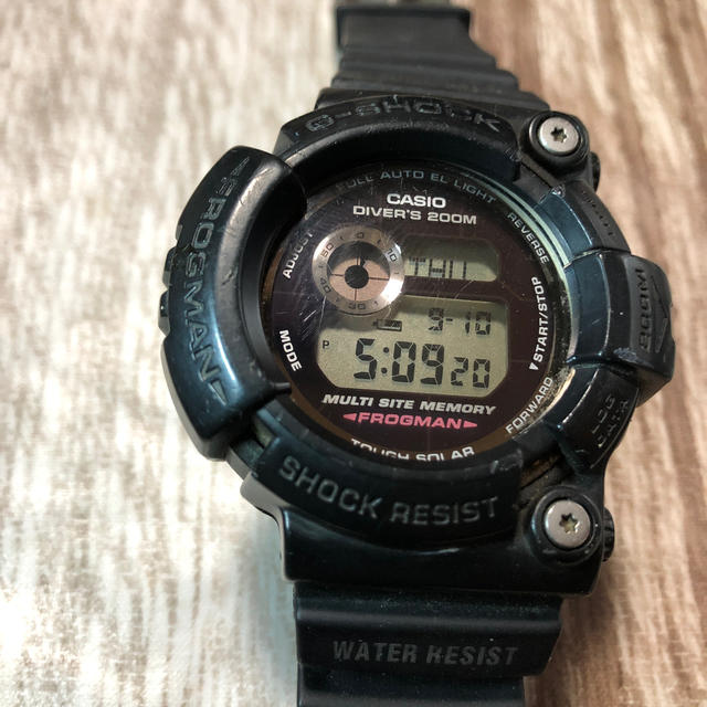 【新品】 G-SHOCK - G-SHOCK gw-200フロッグマン 腕時計(デジタル)