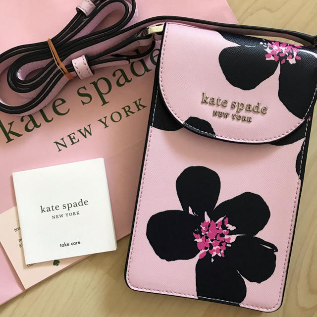 新品!ケイトスペード ショルダーバッグ ピンク 花柄 - www.glycoala.com
