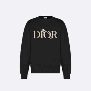 ディオール(Dior)のDIOR AND JUDY BLAME 黒 スウェットシャツ L 即完売(スウェット)