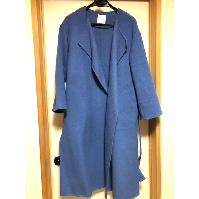 専用購入不可‼️Spick & Span ラペルコート◆36ブルー