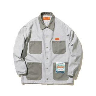 ビームス(BEAMS)のヒッコリー カバーコーチ ジャケット UNIVERSAL OVERALL グレー(カバーオール)