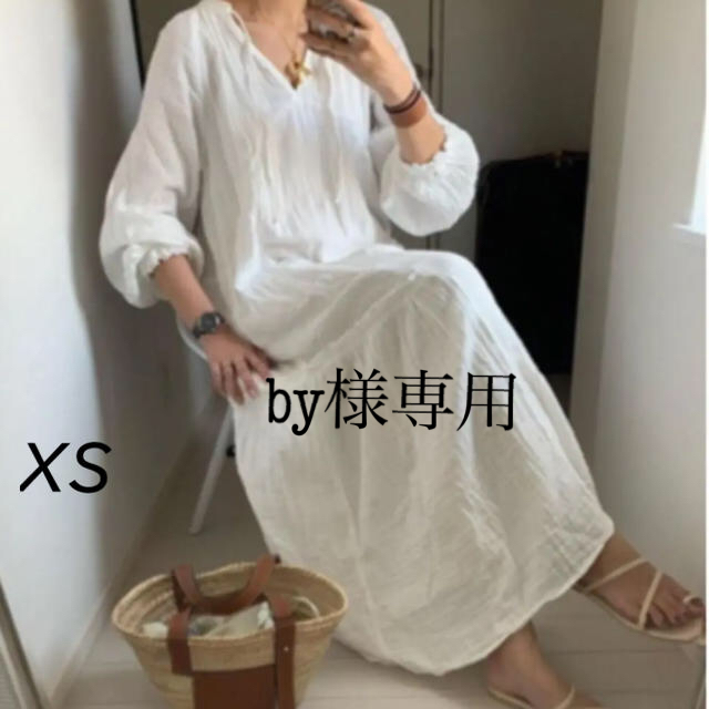 H&M コットンカフタンワンピース XS タグ付き未使用