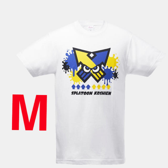 Nintendo Switch(ニンテンドースイッチ)のスプラトゥーン2  甲子園応援Tシャツ M エンタメ/ホビーのおもちゃ/ぬいぐるみ(キャラクターグッズ)の商品写真