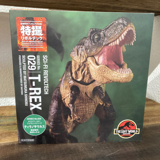 海洋堂(カイヨウドウ)のリボルテック　029 T-REX ティラノサウルス 開封品 エンタメ/ホビーのフィギュア(SF/ファンタジー/ホラー)の商品写真